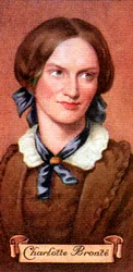 Charlotte Bronte, Taken from a Series of Cigarette Cards