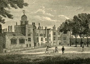 Charterhouse - The Quadrangle, c. 1872