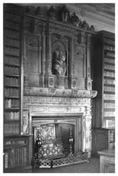 Chimney piece of the Library at Windsor Castle