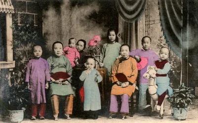 Chinese Family, Hong Kong, 20th Century