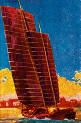 Chinese Junk, c1928