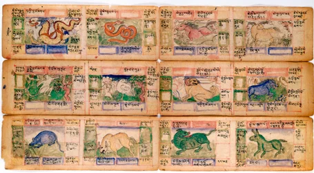 Chinese zodiac figures, late 18th century