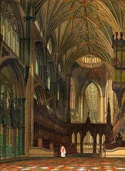 Choir of Ely Cathedral, Cambridgeshire, 19th century