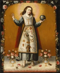 Christ Child with Passion Symbols, Second Half of the 17th Century