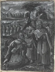 Christ Disputing with the Doctors (recto)