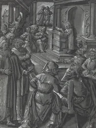 Christ Healing the Lame (verso)
