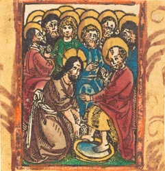 Christ Washing the Feet of the Apostles