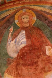 Christ in Glory, Nevers Cathedral, Nevers, France
