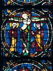 Christ on the Cross, Chartres Cathedral, France