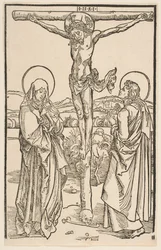 Christ on the Cross with the Virgin and Saint John