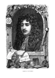 Christiaan Huygens 1629-1695, Dutch Physicist, Mathematician and Astronomer, c1870