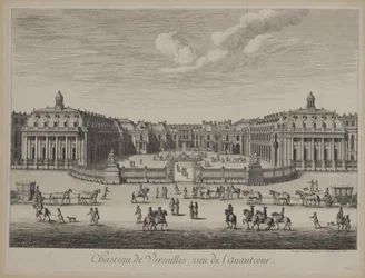 Château de Versailles in 1682