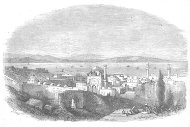 City and Bay of Acre, c1880
