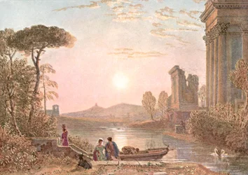 Classical Landscape, c1900