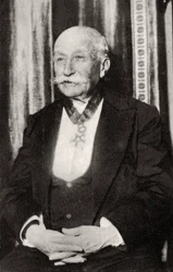 Clement Ader, French engineer and inventor, 1915