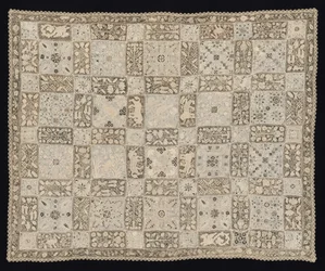 Cloth with Unicorns, Dragons, Other Animals, and Floral Patterns