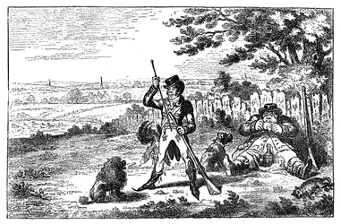 Cockney Sportsmen Recharging, 1800