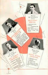 Cocktail recipes, c. 1935, 1935
