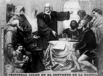 Columbus in Rabida