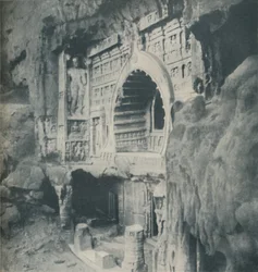 Columns and Architrave Chiselled from the Rock with Wondrous Skill