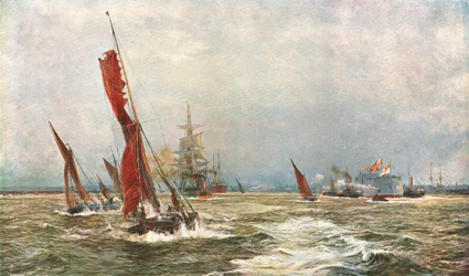Commerce and Sea Power, 1898, c1902