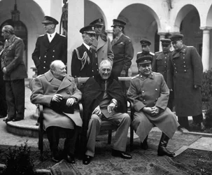 Conference of the Allied Leaders, Yalta, Crimea, USSR