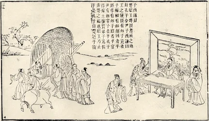 Confucius visiting court