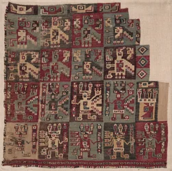 Corner Fragment, Probably from a Tunic, 700-1100 A.D.