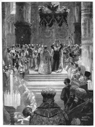 Coronation of Tsar Nicholas II, 26 May 1896
