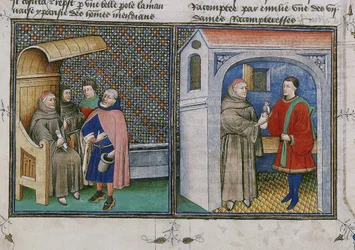 Corruption (from Le livre appelé Decameron by Giovanni Boccaccio)