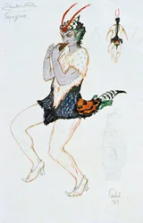 Costume design for Papegeno