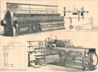 Cotton-Spinning, c19th Century