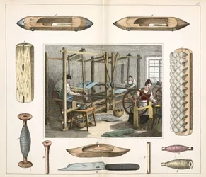 Cotton & Silk, Weaving: The Weaver