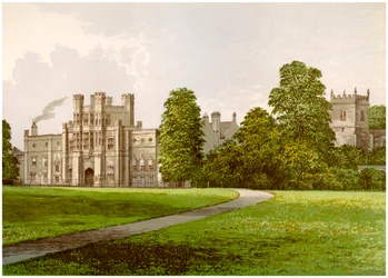 Coughton Court, Warwickshire, home of Baronet Throckmorton, c1880