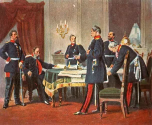 Council of war at Versailles