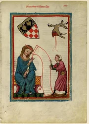 Count Otto von Botenlauben From the Codex Manesse