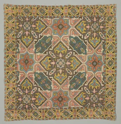 Cover with Geometric Design