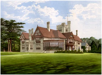 Cowdray Park, Sussex, home of the Earl of Egmont