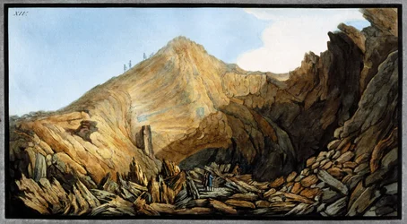 Crater inside the 