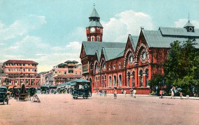 Crawford Market, Bombay, India, early 20th century