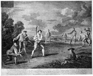 Cricket in 1743, 1912