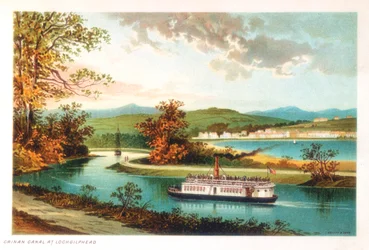 Crinan Canal at Lochgilphead, Scotland