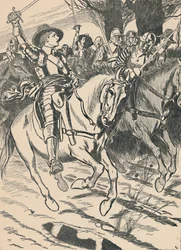 Cromwell Leads His Ironsides to Battle