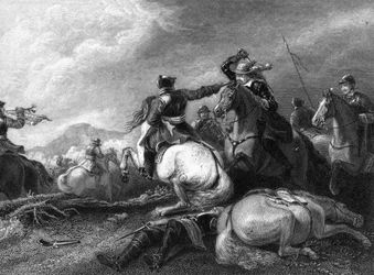 Cromwell at the Battle of Marston Moor, 2 July 1644, 19th century