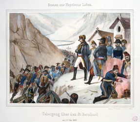 Crossing St Bernard, 15 May, 1800