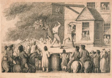 Cudgel Playing, 1799