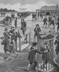 Curious Old-Time Military Punishments, c1934
