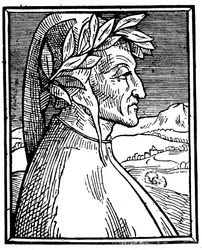 Dante Alighieri, Italian poet, 1521