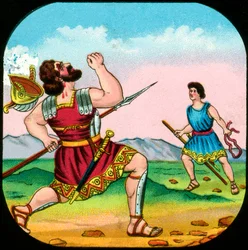 David Killing Goliath