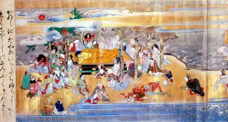 Death of Buddha, c483 BC, 17th Century